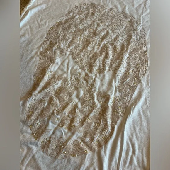 Dynamite Skull Strass T-Shirt - Picture 4 of 5